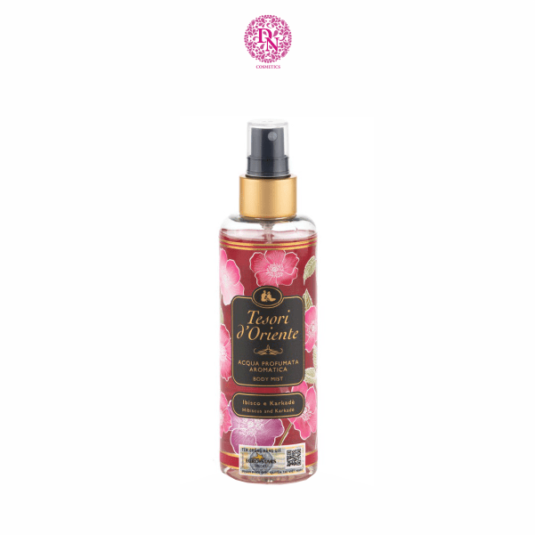 XỊT THƠM BODY TEROSI HƯƠNG ATISO ĐỎ VÀ HOA DÂM BỤT 200ML