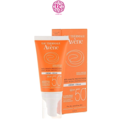 KEM CHỐNG NẮNG KHÔNG HƯƠNG LIỆU SPF 50+ EAU THERMALE AVÈNE VERY HIGH PROTECTION CREAM FRAGRANCE-FREE SPF 50+