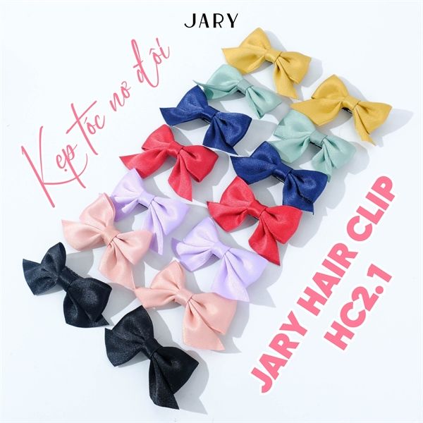 KẸP TÓC NƠ ĐÔI JARY HAIR CLIP - HC2
