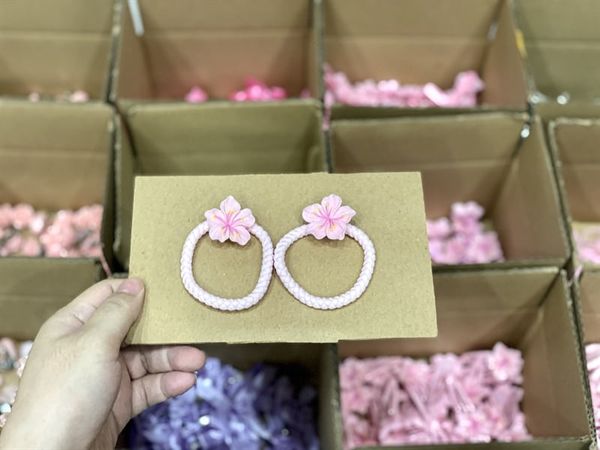 DÂY BUỘC TÓC HOA ANH ĐÀO HAIR BAND - HB1 - HB1.7