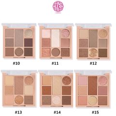 PHẤN MẮT 8 Ô COLOR SCHOOL PLAYING MAGIC CUBE EYESHADOW PALETTE