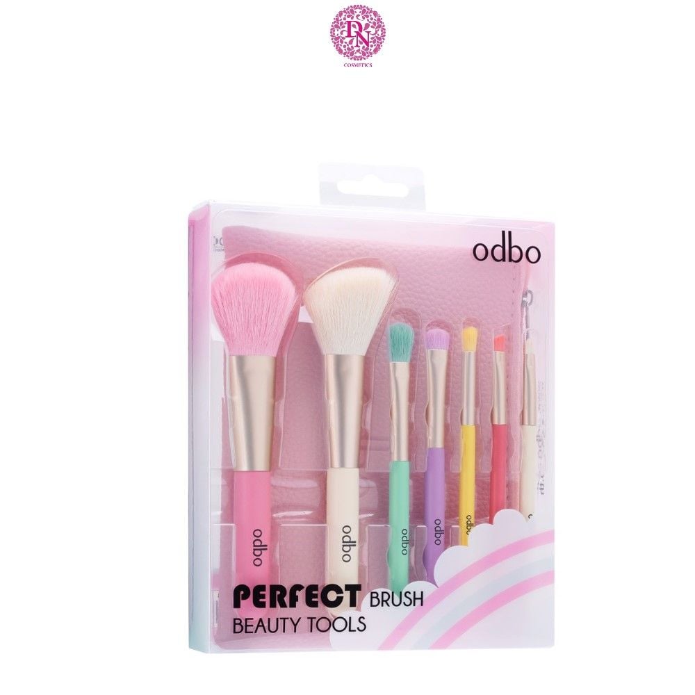 BỘ CỌ ODBO PERFECT BRUSH BEAUTY TOOLS 7 CÂY OD8193