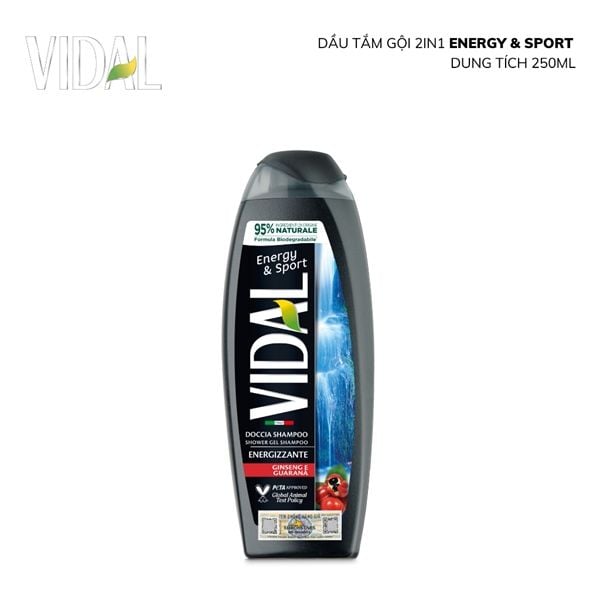 DẦU TẮM GỘI VIDAL