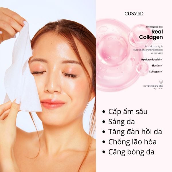 MẶT NẠ DƯỠNG DA COSMOOD LAB REAL MASK 24ML