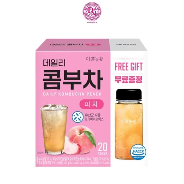 TRÀ KOMBUCHA COME BEAUTY KOMBUTEA HỘP 5 GÓI X 15G