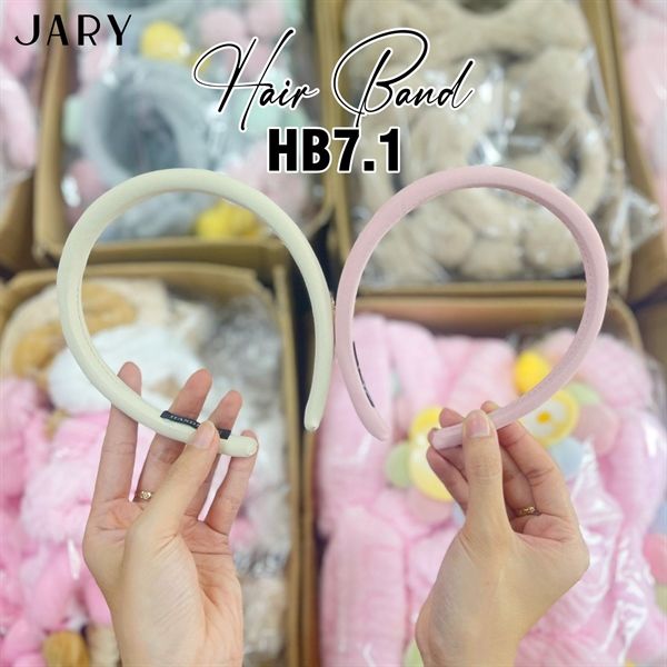 BĂNG ĐÔ CÀI TÓC VẢI ĐỦ MÀU JARY HAIR BAND - HB7 - HB7.1