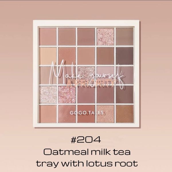 BẢNG PHẤN MẮT 25 Ô GOGO TALES CRYTAL COLOR CHARMING EYES GT282