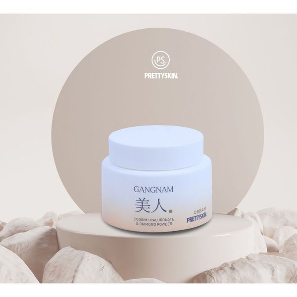 KEM DƯỠNG TRẮNG DA TRỊ NÁM PRETTY SKIN GANGNAM MIIN CREAM 100ML