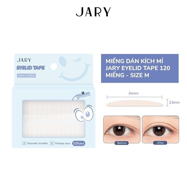 MIẾNG DÁN KÍCH MÍ TÀNG HÌNH JARY EYELID TAPE