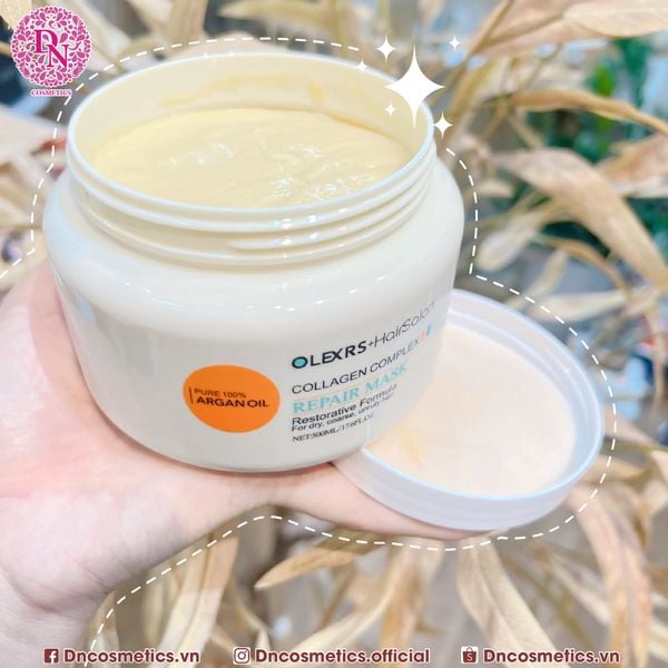 KEM Ủ TÓC OLEXRS COLLAGEN COMPLEX REPAIR MASK 500ML