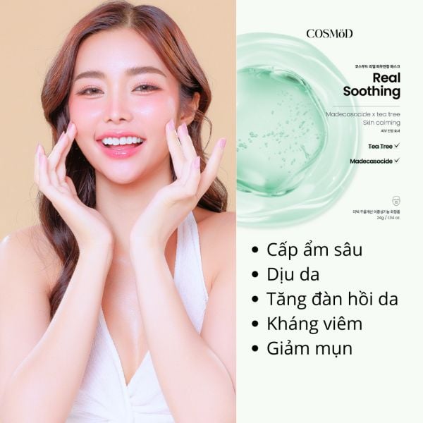 MẶT NẠ DƯỠNG DA COSMOOD LAB REAL MASK 24ML