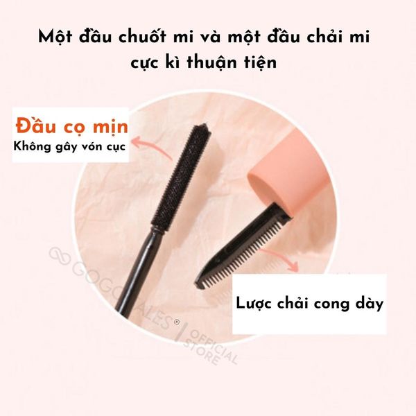 MASCARA 2 ĐẦU GOGO TALES FLYING FEATHER LENGTHEN