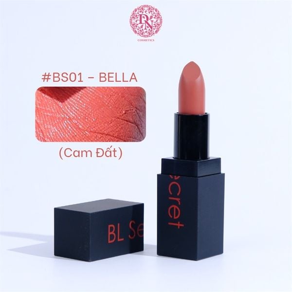 SON THỎI LÌ BL SECRET SOFT MATTE LIPSTICK 3.8G