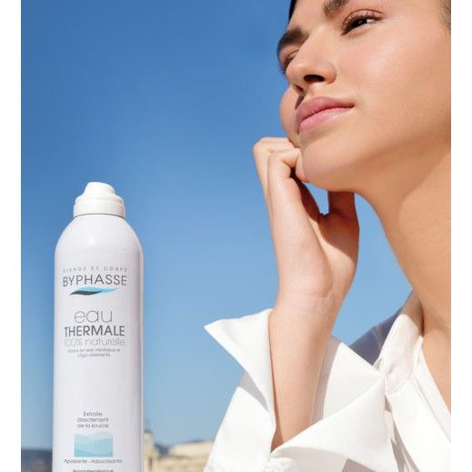 XỊT KHOÁNG BYPHASSE EAU THERMALE 100% CẢM ỨNG TỰ NHIÊN 300ML ( TẶNG 1 MÚT RỬA MẶT BỌT BIỂN JARY)