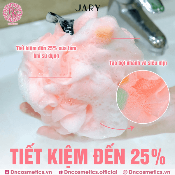 BÔNG TẮM JARY LOOFAH BATH SPONGE