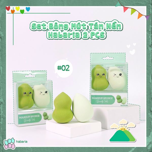 MÚT TRANG ĐIỂM HABARIA MAKEUP SPONGE