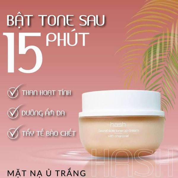 KEM Ủ MẶT THẢI ĐỘC TONE UP HASH 50G
