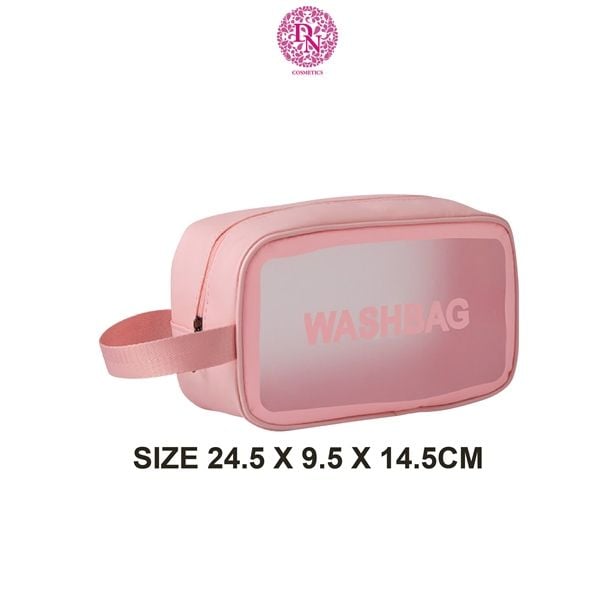 TÚI ĐỰNG MỸ PHẨM TRONG SUỐT JARY COSMETICS WASH BAG
