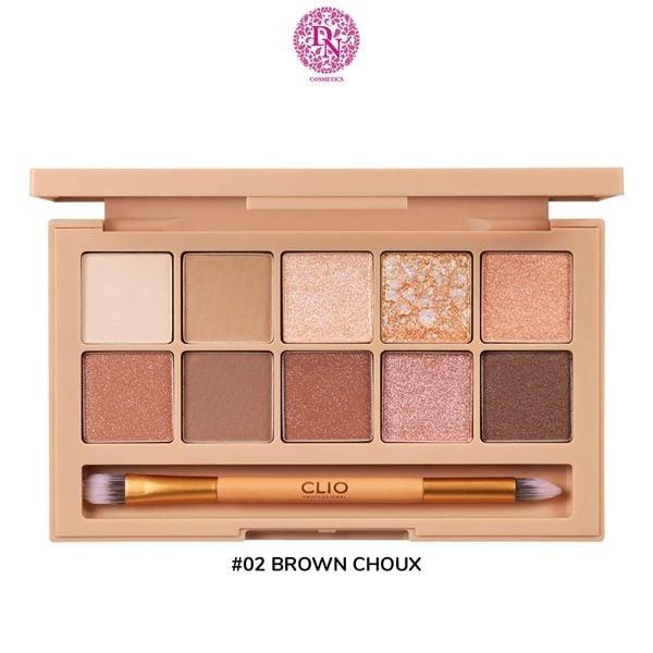 BẢNG PHẤN MẮT CLIO PRO EYE PALETTE 10 Ô