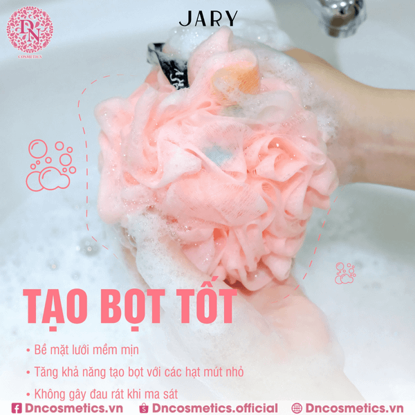 BÔNG TẮM JARY LOOFAH BATH SPONGE