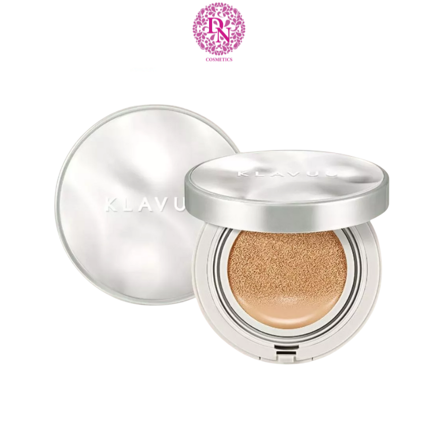 PHẤN NƯỚC KLAVUU URBAN PEARLSATION HIGH COVERAGE TENSION CUSHION SPF 50 MÀU TRẮNG