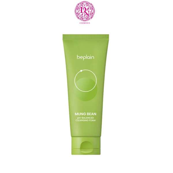 SỮA RỬA MẶT BEPLAIN CHIẾT XUÁT ĐẬU XANH MUNG BEAN PH - BALANCED CLEANSING FOAM 160ML