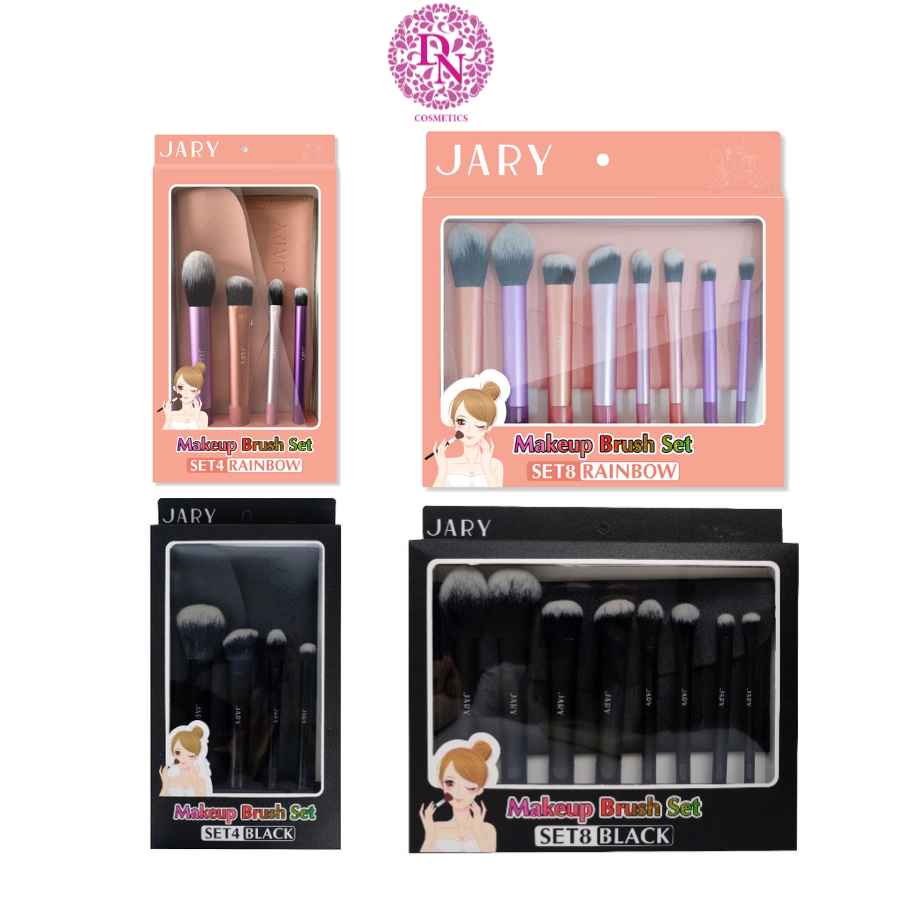 BỘ CỌ TRANG ĐIỂM JARY MAKEUP BRUSH – DN Cosmetics #1 Mỹ Phẩm