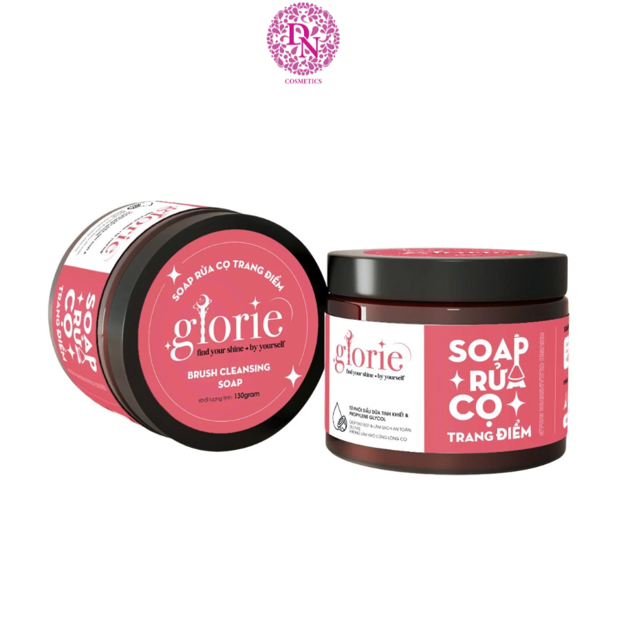 SÁP RỬA CỌ TRANG ĐIỂM GLORIE BRUSH CLEANSING SOAP 130G
