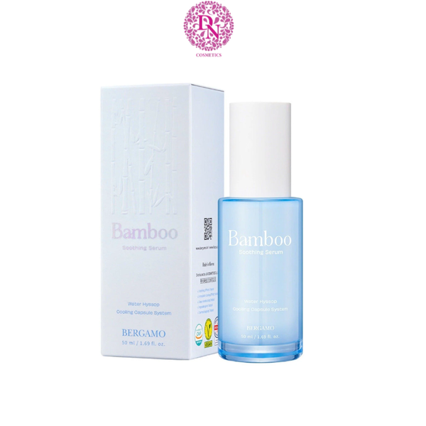 TINH CHẤT PHỤC HỒI CẤP ẨM BERGAMO BAMBOO SOOTHING SERUM 50ML