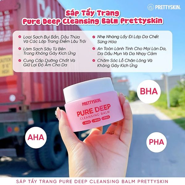 SÁP TẨY TRANG PRETTY SKIN PURE DEEP CLEANSING BALM 100ML