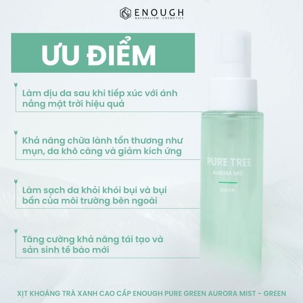 XỊT KHOÁNG CAO CẤP ENOUGH AURORA MIST 80ML