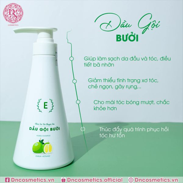 DẦU GỘI DƯỢC LIỆU EMMA CHĂM SÓC TÓC CHUYÊN SÂU 380ML