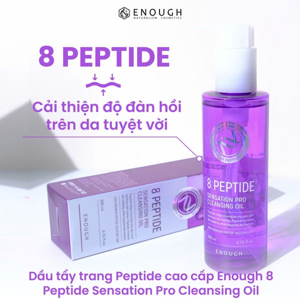 DẦU TẨY TRANG CAO CẤP ENOUGH PRO CLEANSING OIL 200ML