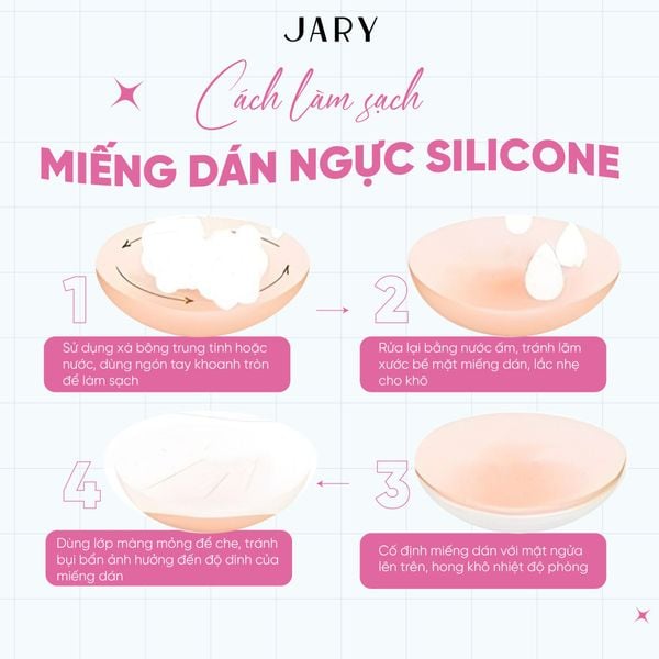 MIẾNG DÁN NGỰC SILICONE JARY NIPPLE COVERS