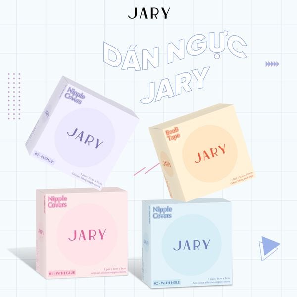 MIẾNG DÁN NGỰC SILICONE JARY NIPPLE COVERS