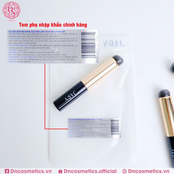 CỌ TÁN MÔI BẰNG SILICONE JARY SILICONE LIP BRUSH