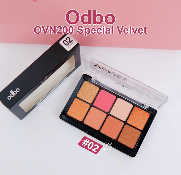 PHẤN MẮT VÀ MÁ HỒNG ODBO SPECIAL VELVET OVN200