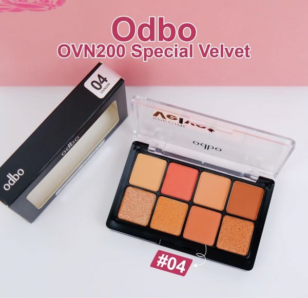 PHẤN MẮT VÀ MÁ HỒNG ODBO SPECIAL VELVET OVN200