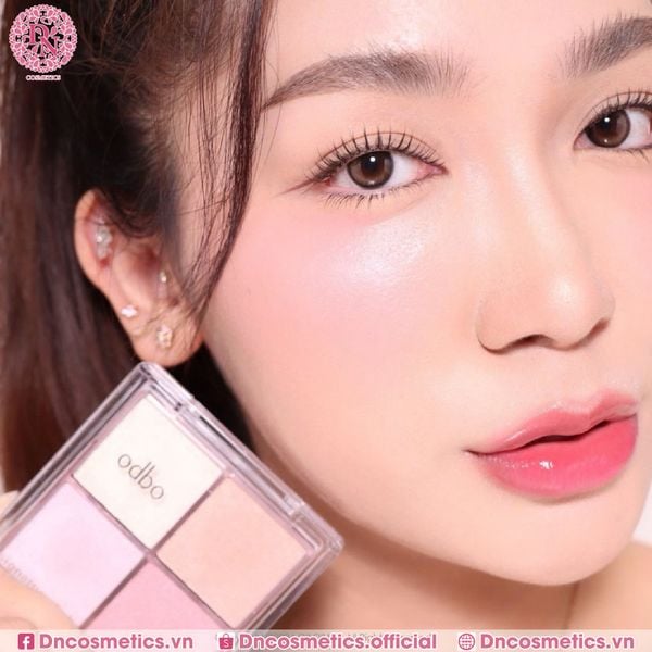 PHẤN BẮT SÁNG ODBO SIGNATURE 4 Ô OD1318