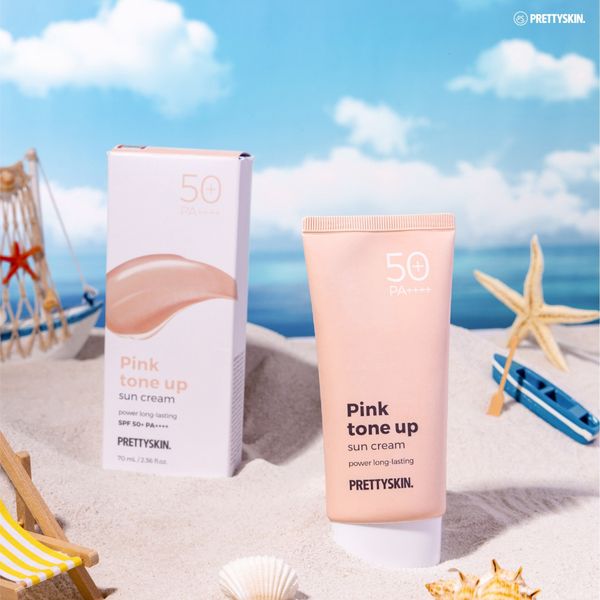 KEM CHỐNG NẮNG PRETTY SKIN SUN CREAM 70ML [MUA 1 KEM CHỐNG NẮNG TẶNG 1 MẶT NẠ OHESI 25K]