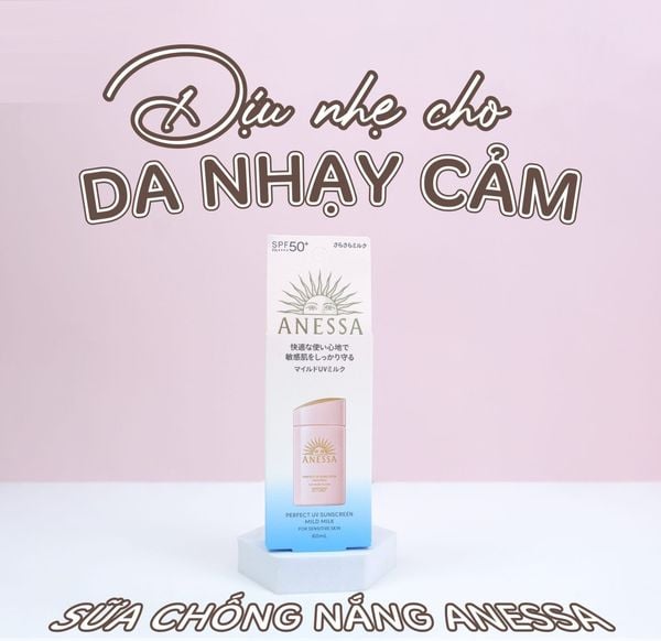 SỮA CHỐNG NẮNG DỊU NHẸ CHO DA NHẠY CẢM SPF50 ANESSA 60ML