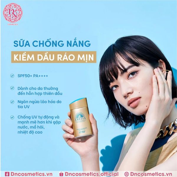 SỮA CHỐNG NẮNG BẢO VỆ HOÀN HẢO ANESSA SPF50