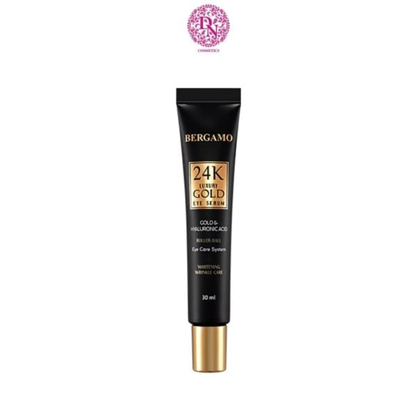 LĂN GIẢM THÂM MẮT VÀNG BERGAMO 24K LUXURY GOLD EYE SERUM 30ML