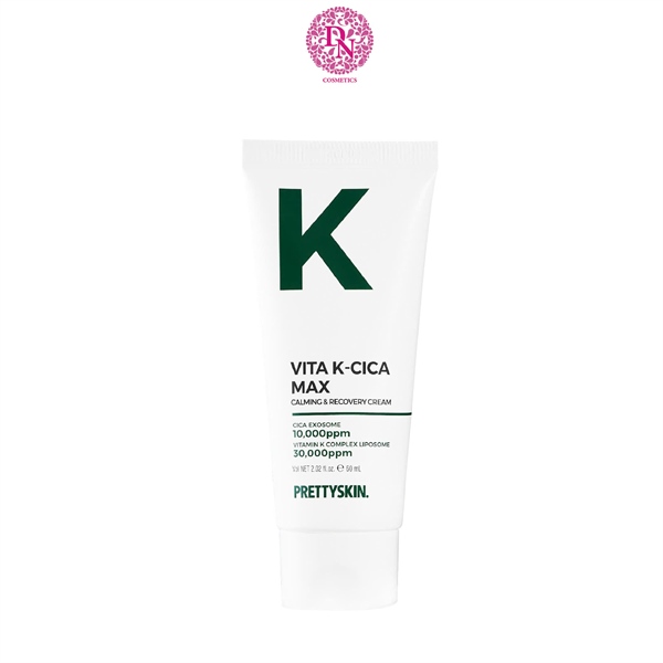 KEM DƯỠNG VITA K - CICA MAX PRETTY SKIN CALMING & REOVERY CREAM 60ML