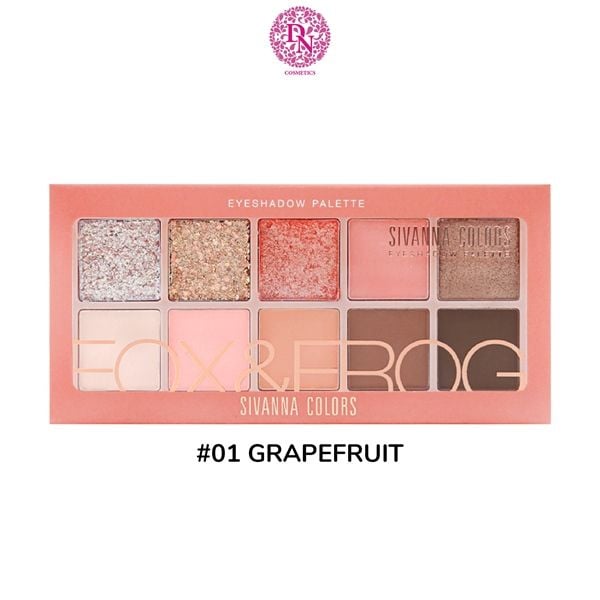 PHẤN MẮT SIVANNA COLORS FOX&FROG HF158