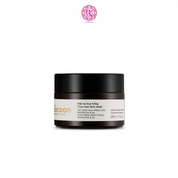 MẶT NẠ CẤP ẨM HOA HỒNG COCOON TRUE ROSE FACE MASK