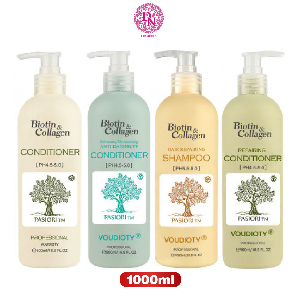 DẦU GỘI XẢ BIOTIN & COLLAGEN PASIORI MẪU MỚI (CÓ TEM VISI)