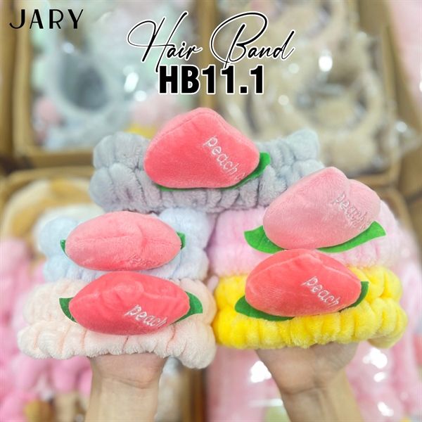 BĂNG ĐÔ CÀI TÓC HÌNH QUẢ ĐÀO JARY HAIR BAND - HB11 - HB11.1