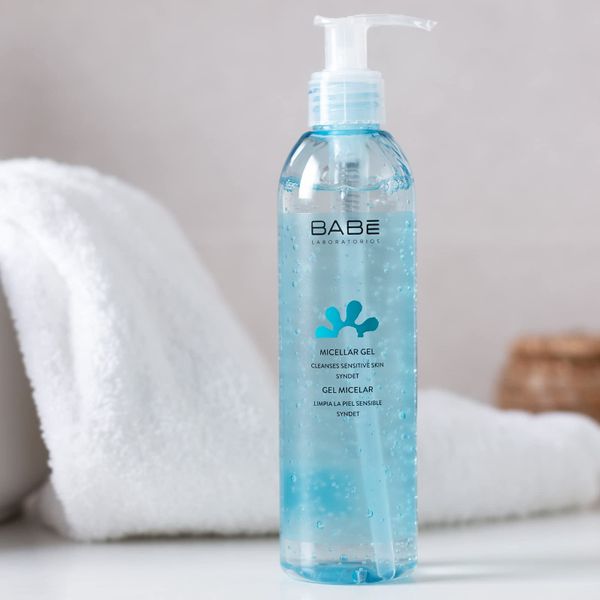 SỮA RỬA MẶT & TẨY TRANG THÍCH HỢP CHO MỌI LOẠI DA BABE MICELLAR GEL 90ML