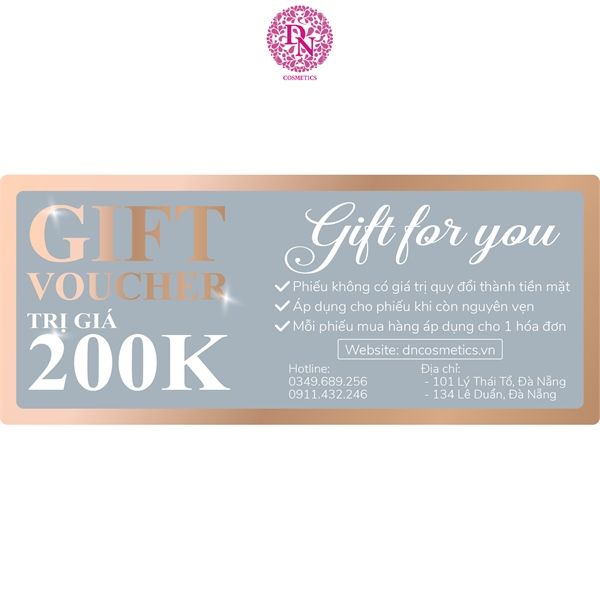 VOUCHER DN COSMETICS TRỊ GIÁ
